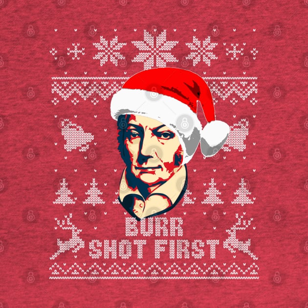 Aaron Burr Shot First Christmas by Nerd_art